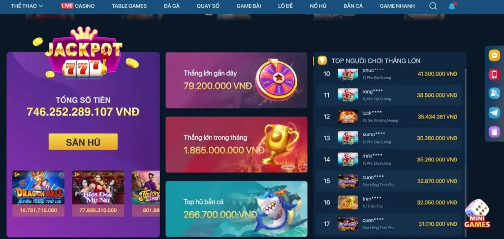 Nổ hũ và bắn cá 8kbe